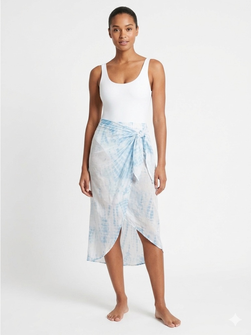 AllSaints Riyo tie-dye skirt